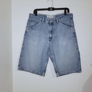 GAP Factory Blue Denim Carpenter Shorts.